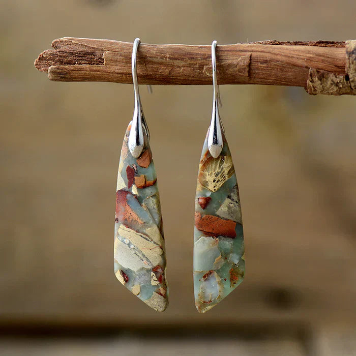 Classic Nature Stone Earrings