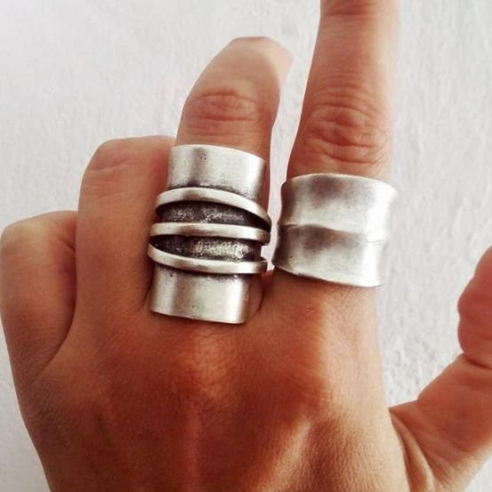 Timeless Silver Ring Set