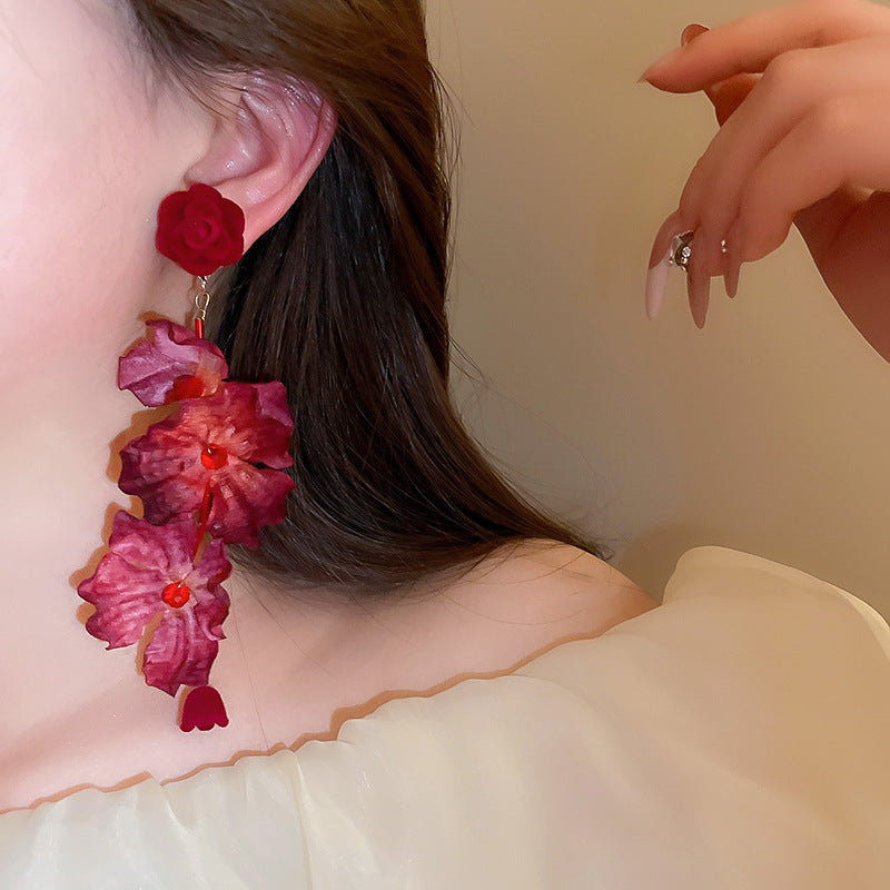 Timeless Rose Earrings
