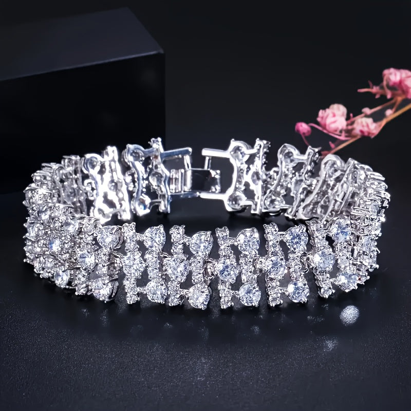 Classic Bohemian Style Tennis Bracelet