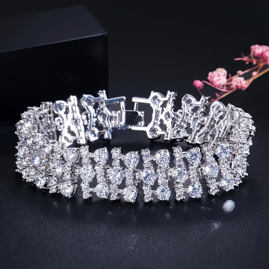 Classic Bohemian Style Tennis Bracelet