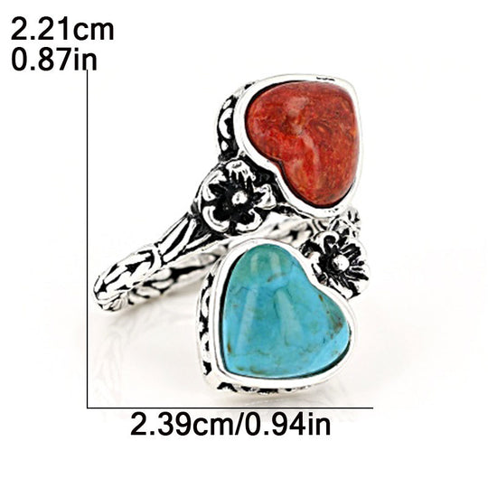 Timeless Bohemian Turquoise Ring