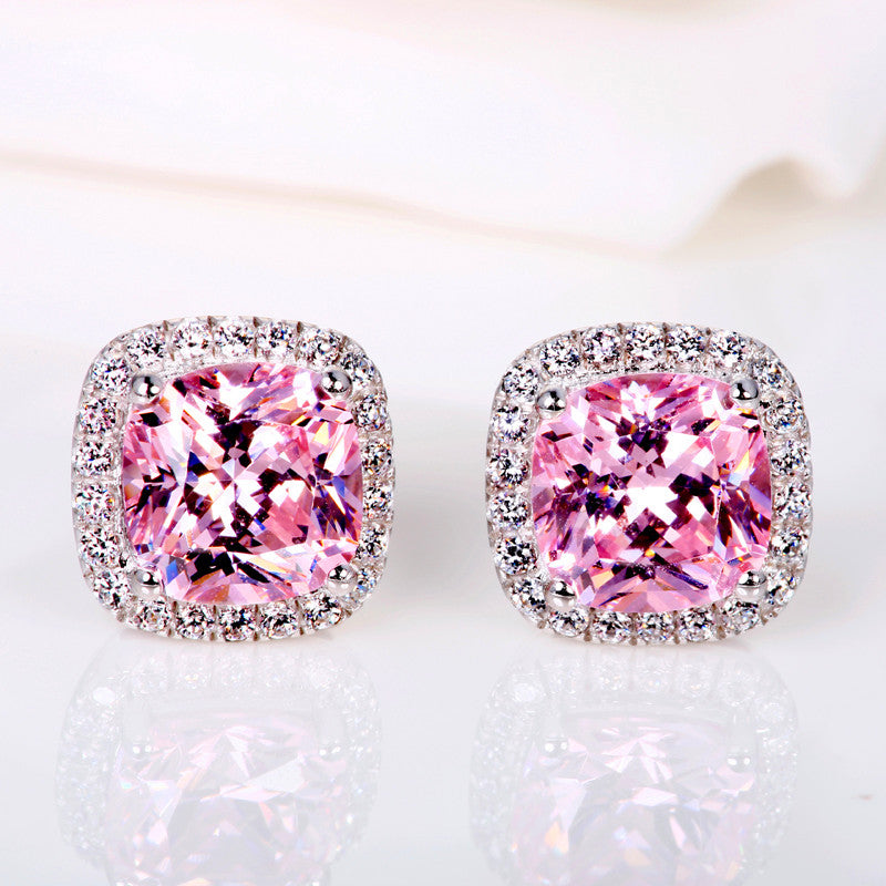 Minimalist Stone Stud Earrings
