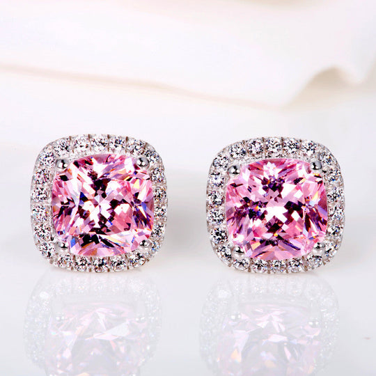 Minimalist Stone Stud Earrings