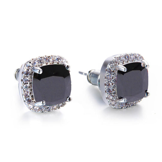 Minimalist Stone Stud Earrings