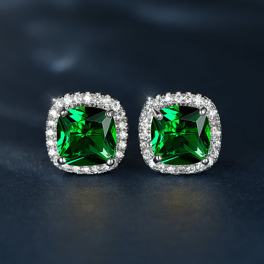 Minimalist Stone Stud Earrings