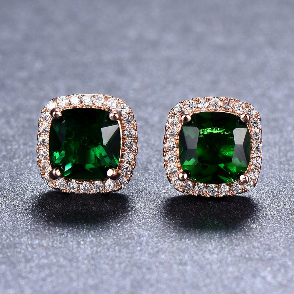 Minimalist Stone Stud Earrings
