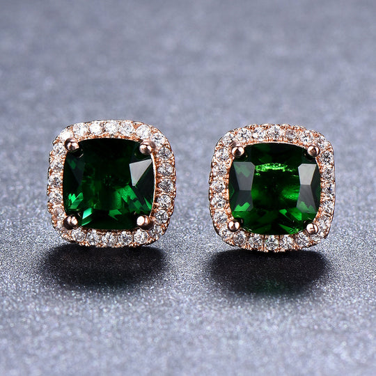 Minimalist Stone Stud Earrings