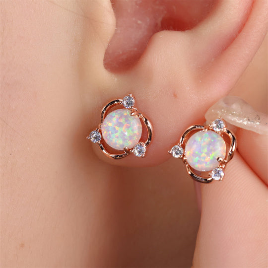 Exquisite Classic Flower Stud Earrings