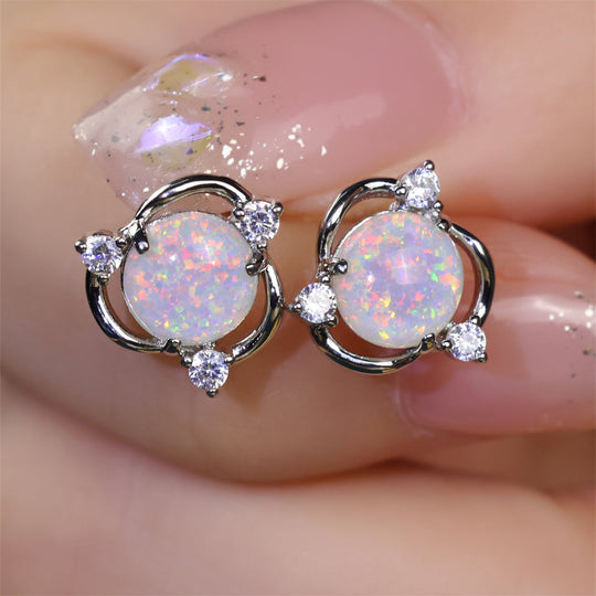 Exquisite Classic Flower Stud Earrings