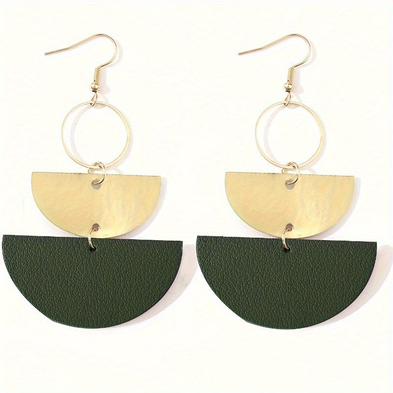 Timeless Semi-Circular Hoop Earrings