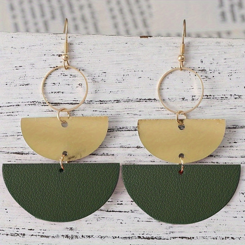 Timeless Semi-Circular Hoop Earrings