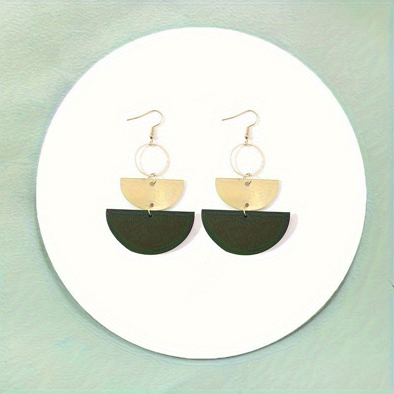 Timeless Semi-Circular Hoop Earrings