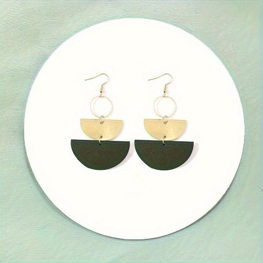 Timeless Semi-Circular Hoop Earrings