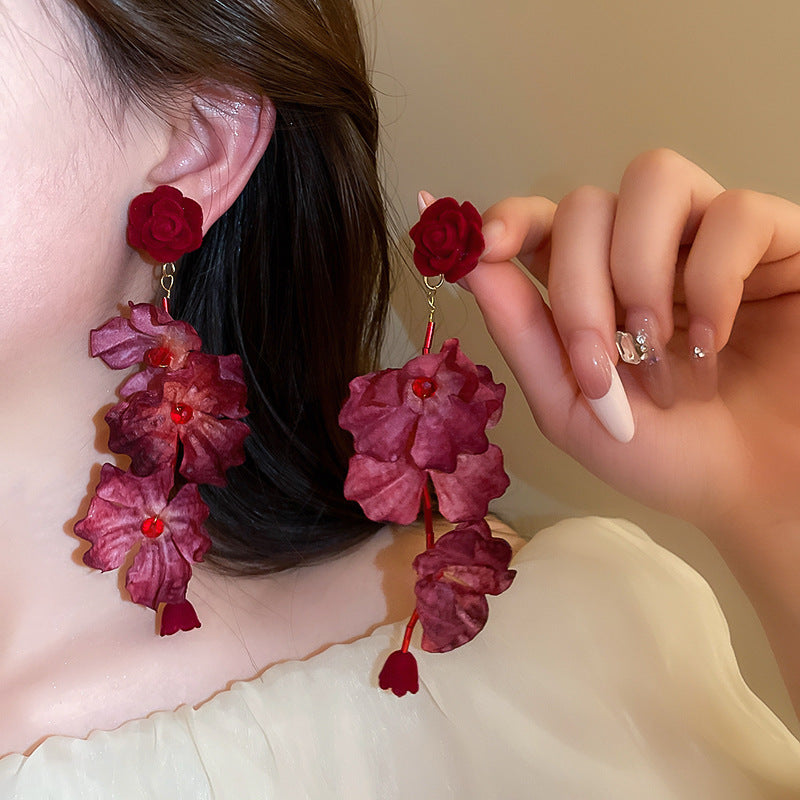 Timeless Rose Earrings