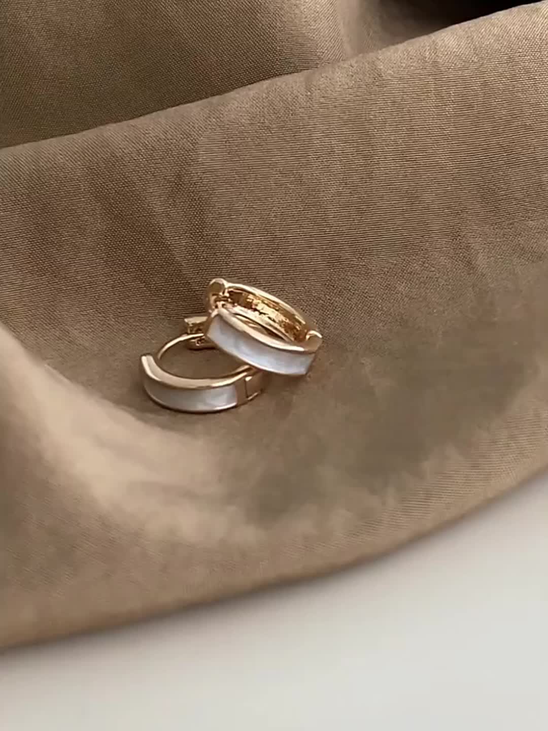 Elegant Minimalist Hoop Earrings