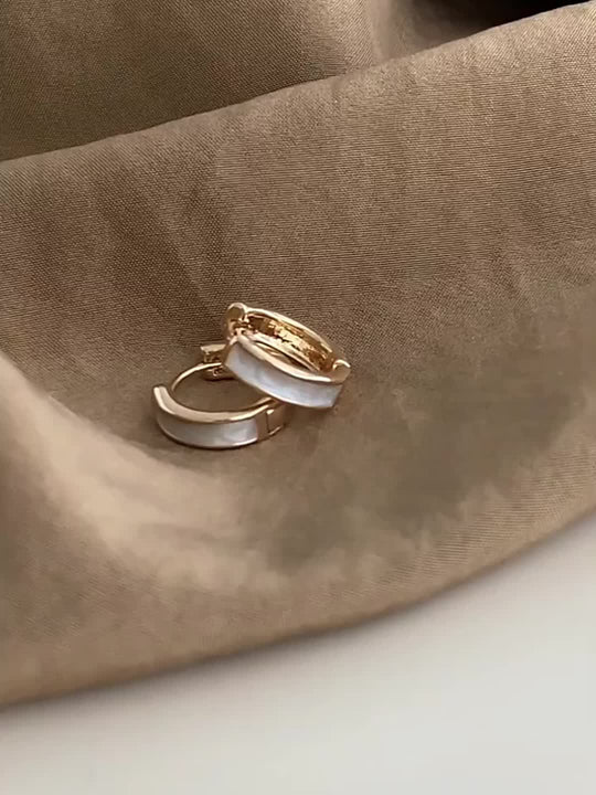 Elegant Minimalist Hoop Earrings