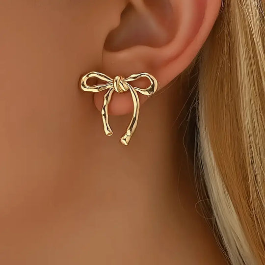 Chic Trendy Bow Earrings
