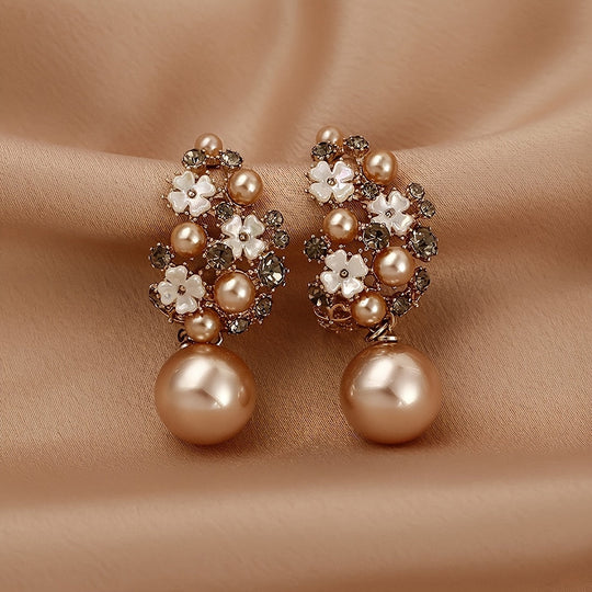Timeless Floral Dangle Earrings