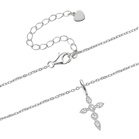 Elegant Cross Pendant Necklace