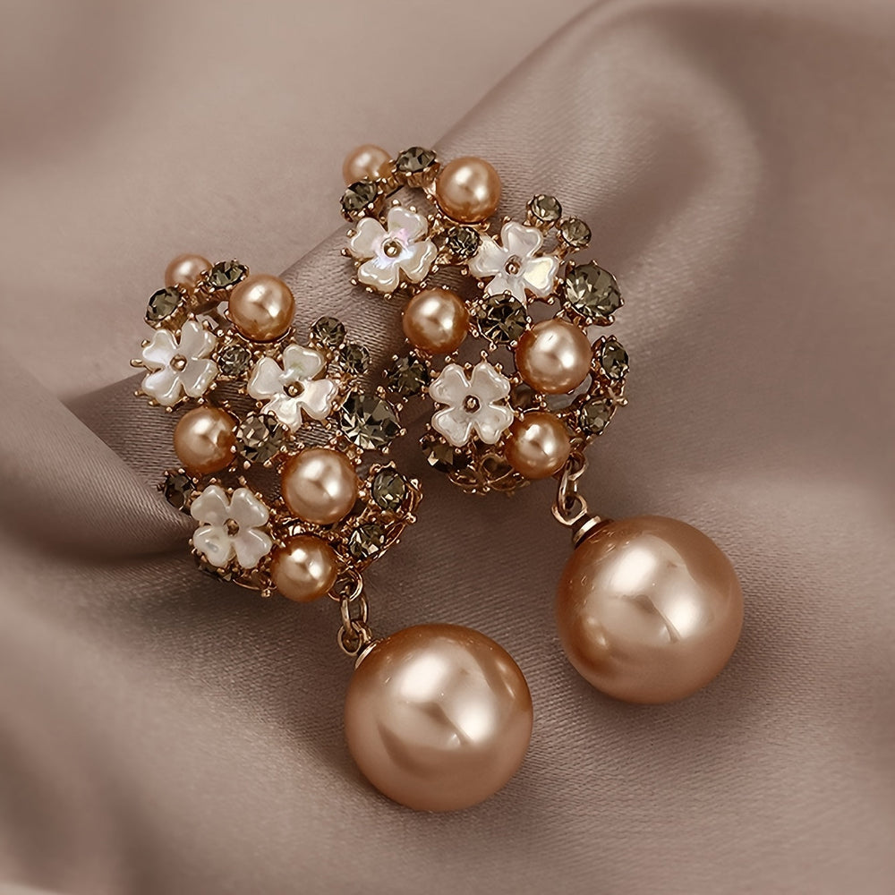 Timeless Floral Dangle Earrings