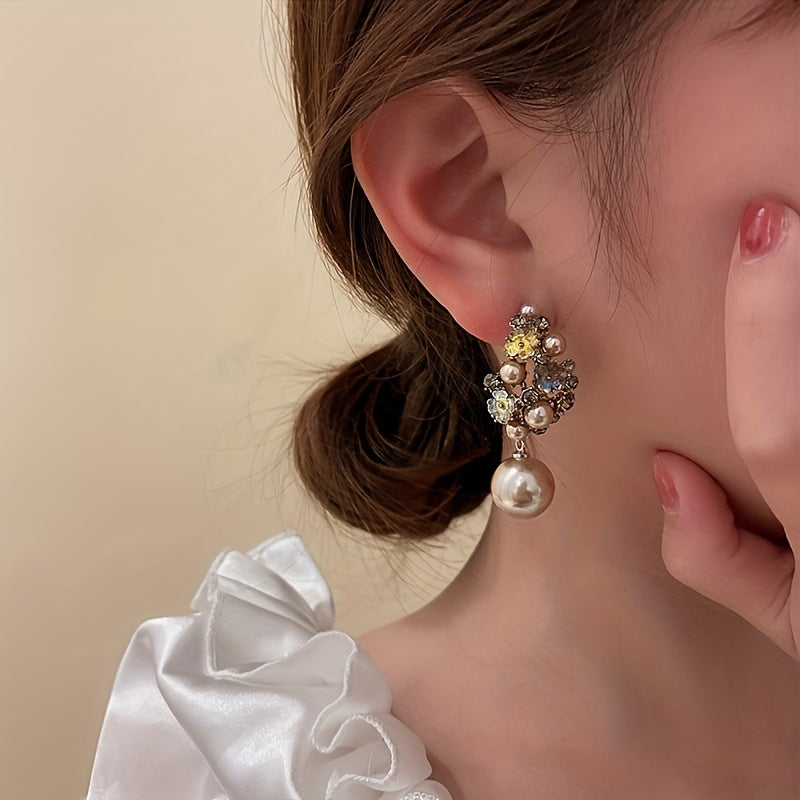 Timeless Floral Dangle Earrings