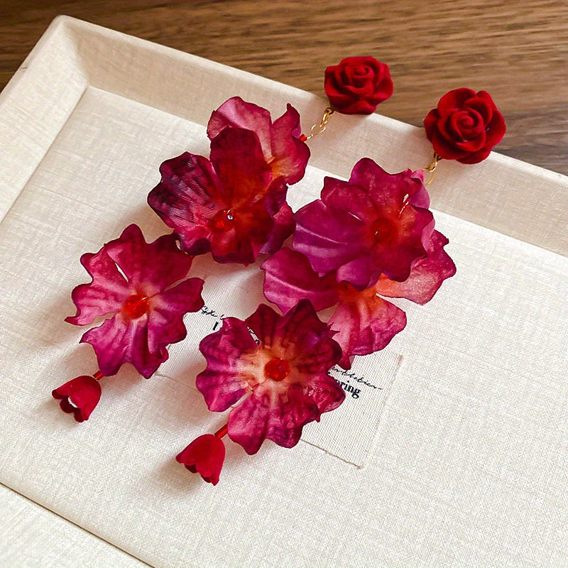 Timeless Rose Earrings