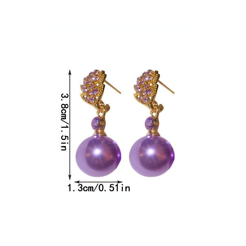 Stylish Fashion Pearl Drop Earrings