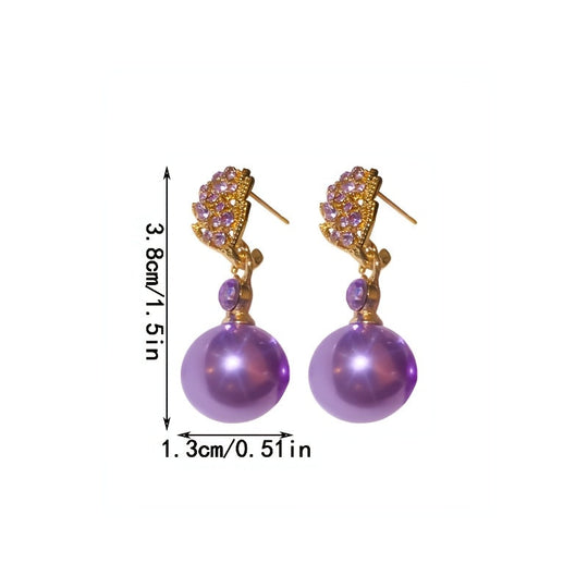 Stylish Fashion Pearl Drop Earrings