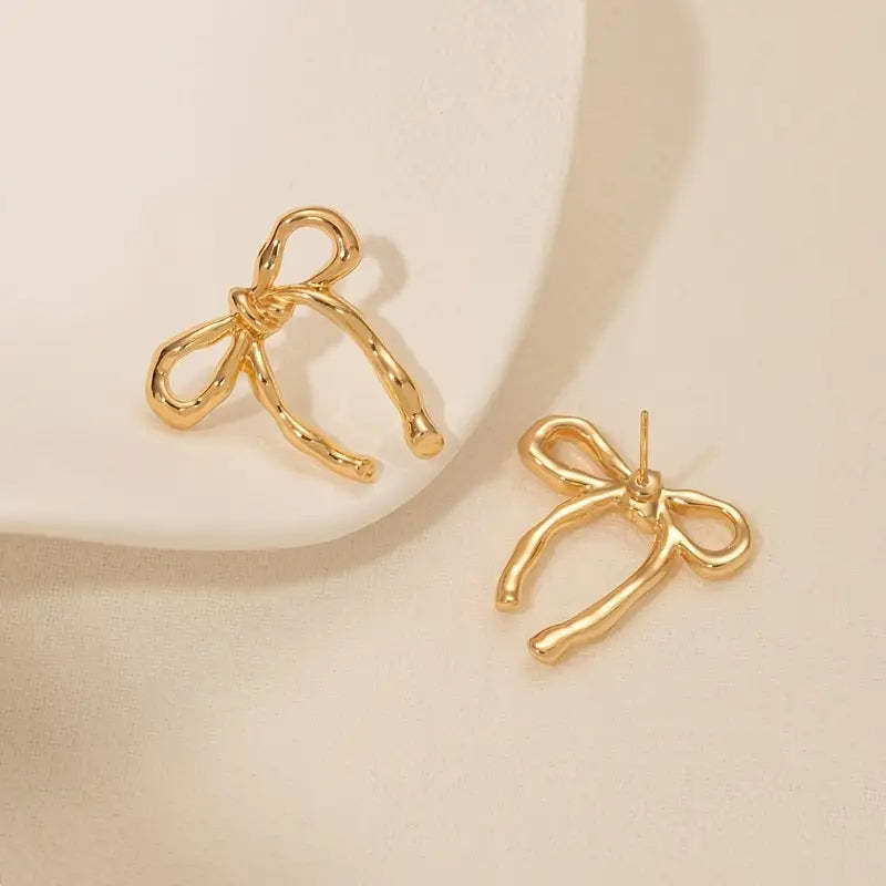 Chic Trendy Bow Earrings