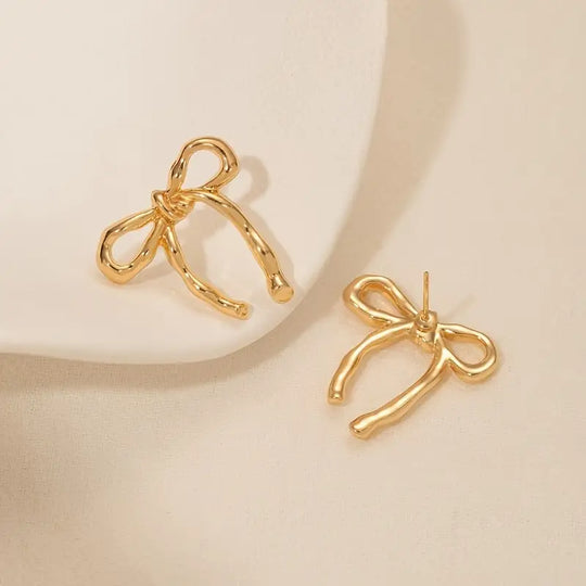 Chic Trendy Bow Earrings