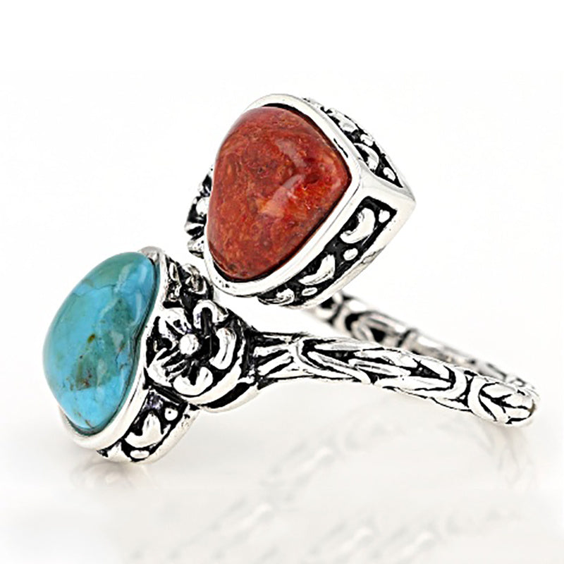 Timeless Bohemian Turquoise Ring