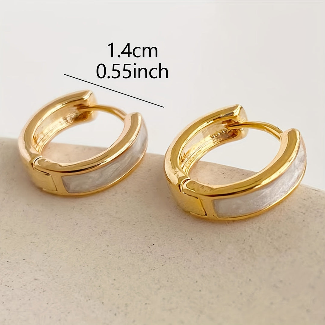 Elegant Minimalist Hoop Earrings