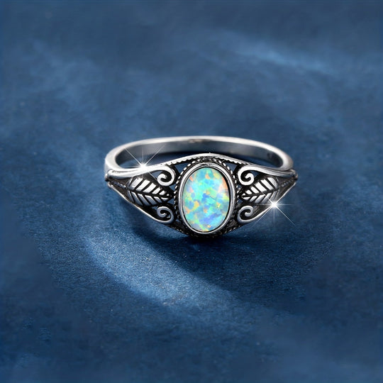 Timeless Boho Style Silver Ring