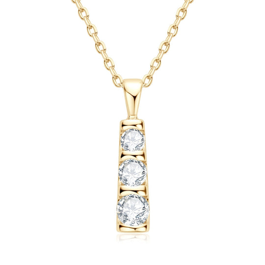 Moissanite Pendant Necklace