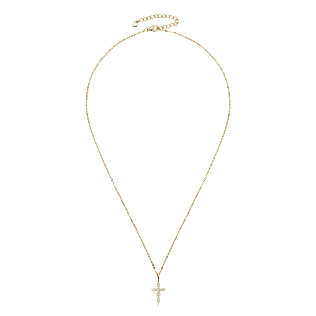 Elegant Cross Pendant Necklace