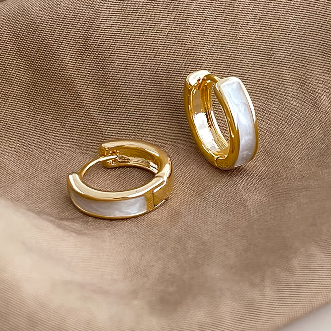 Elegant Minimalist Hoop Earrings
