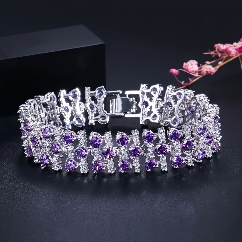 Classic Bohemian Style Tennis Bracelet