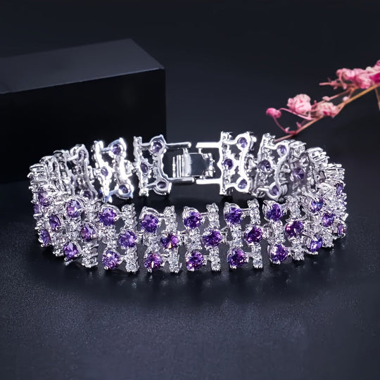 Classic Bohemian Style Tennis Bracelet