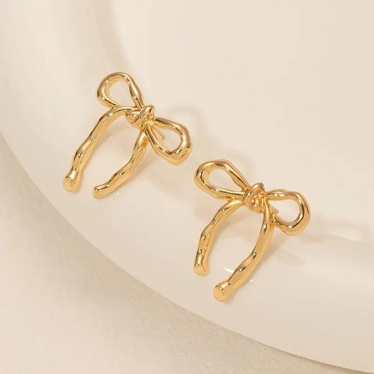 Chic Trendy Bow Earrings