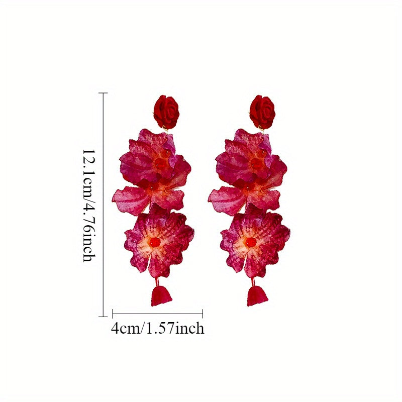 Timeless Rose Earrings