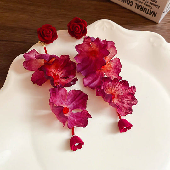 Timeless Rose Earrings
