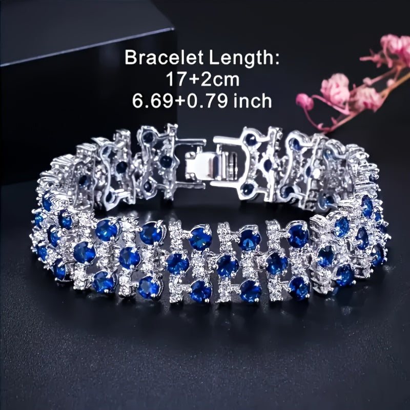 Classic Bohemian Style Tennis Bracelet