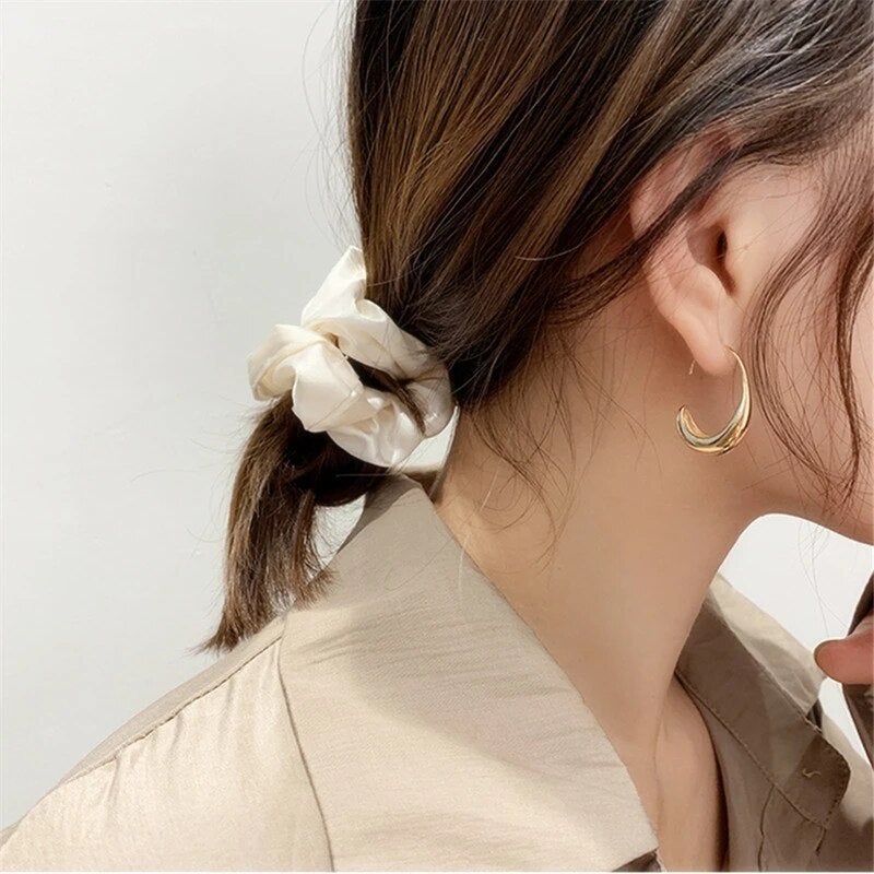 Stylish Gold Earrings