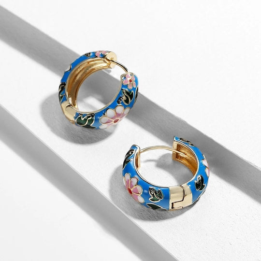 Stylish Flower Earrings