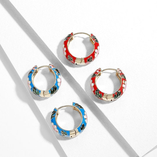 Stylish Flower Earrings