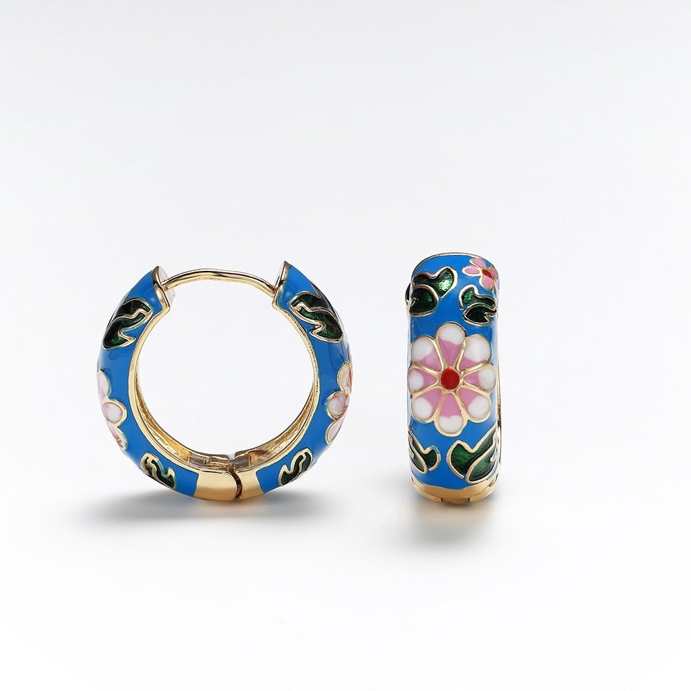 Stylish Flower Earrings