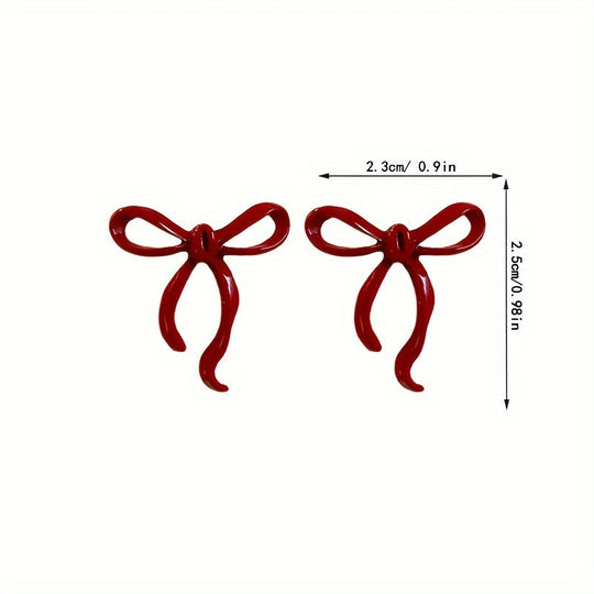Timeless Bowknot Stud Earrings