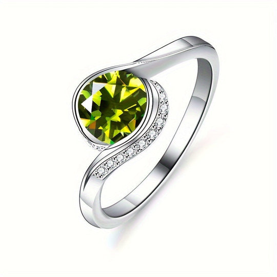 Moissanite Ring