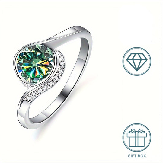 Moissanite Ring